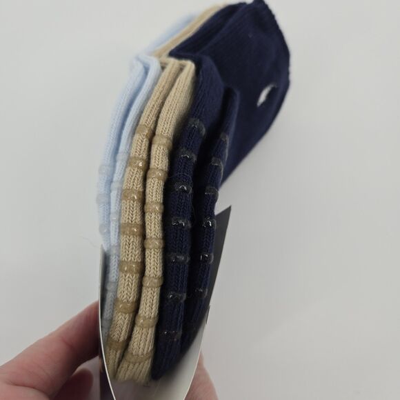 NWT Polo Ralph Lauren Baby No Slip Socks 3 Pair 18-24 Mo - Picture 3 of 5